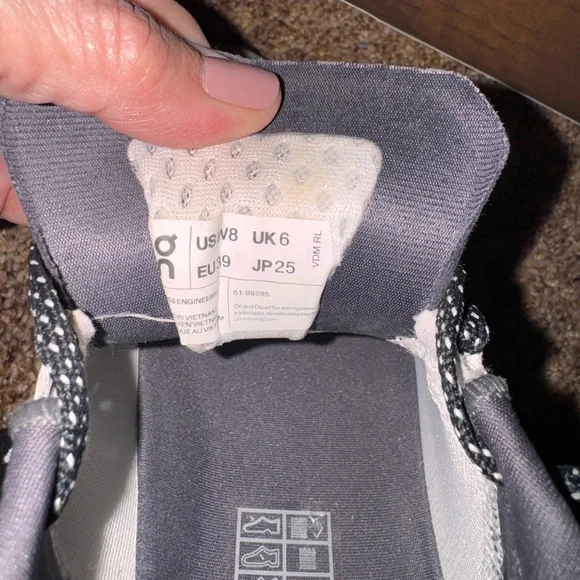 On Cloudmonster Running Shoes Sz 8 - Picture 6 of 7